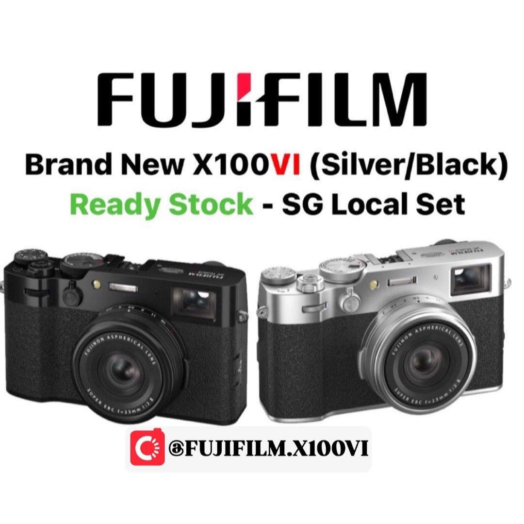 X100VI Black/Silver